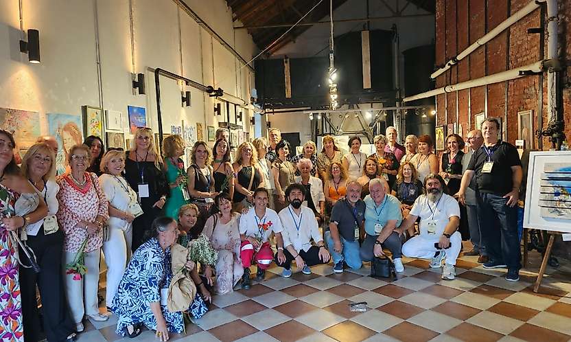 Denizli'den Yunanistan'a Uzanan Sanat Köprüsü: Ege'nin İki Yakası Naoussa'da Buluştu