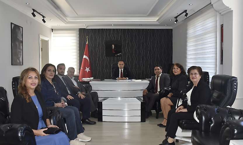 Didim Malatyalılar Derneği'nden Kaymakam Mesut Çoban'a Ziyaret