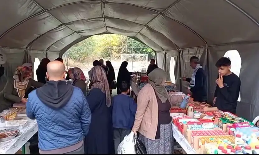 Dilek Mahallesi'nde Gazze İçin Yardım Kermesi Düzenlendi