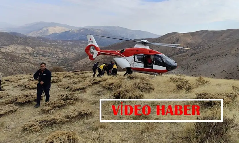 Doğanşehir'de Ağaç Kesimi Faciası: Uçuruma Düşen İşçi Helikopterle Kurtarıldı