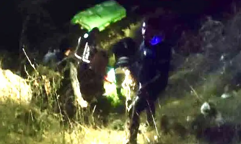 Doğanşehir'de Motosiklet Kazası: Sürücü Dereye Uçtu