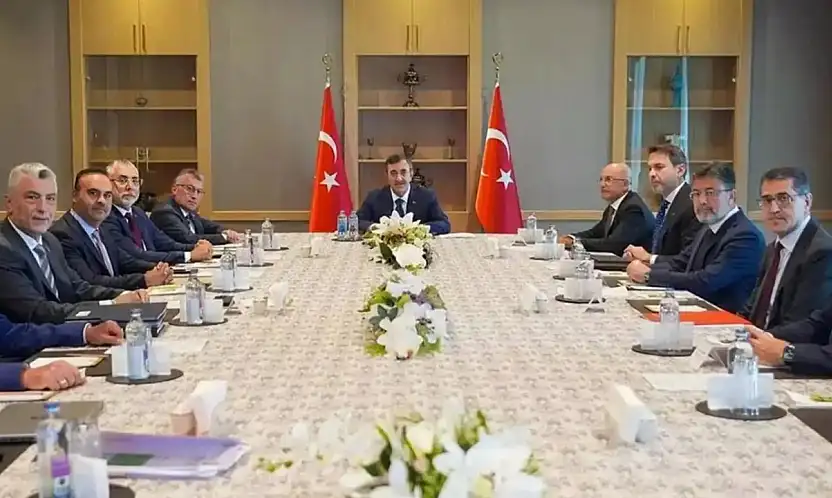 EKK Cumhurbaşkanı Yardımcısı Cevdet Yılmaz Başkanlığında Toplandı