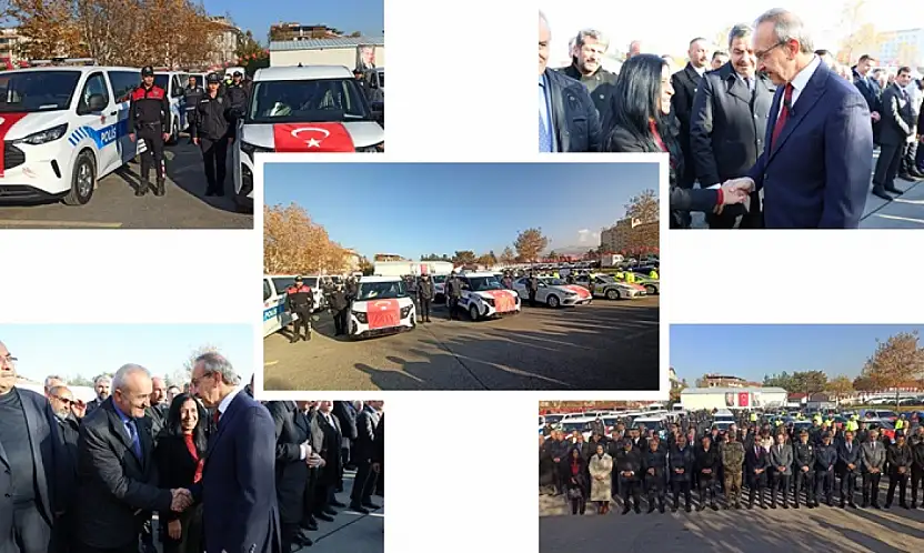 Emniyet ve Jandarma Envanterine 67 Yeni Araç Kazandırıldı