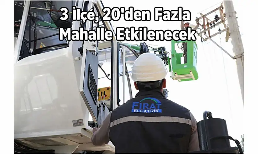 Fırat EDAŞ'tan Malatya İçin Planlı Kesinti Duyurusu