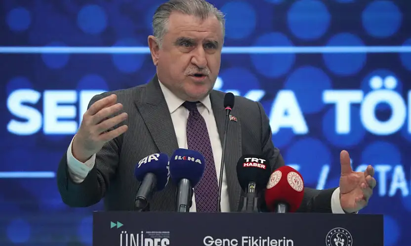 Gençlik ve Spor Bakanı Bak, ÜNİDES programında konuştu