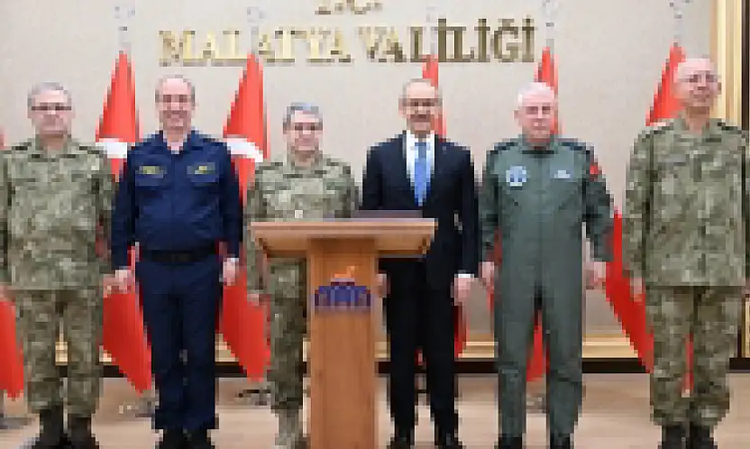 Genelkurmay Başkanı ve Kuvvet Komutanları Malatya'da İncelemelerde Bulundu