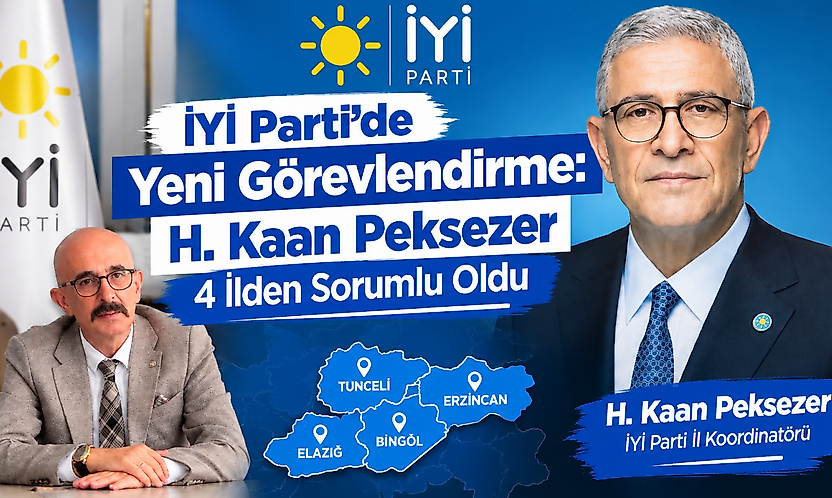 H. Kaan Peksezer'e İYİ Parti'de Önemli Görev!
