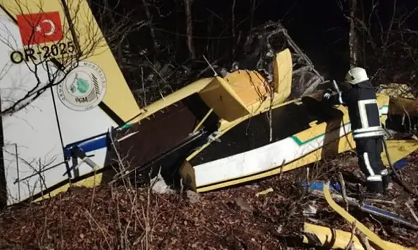 Hırvatistan'da Düşen Türk Yangın Söndürme Uçağından Acı Haber: Bir Pilot Şehit Oldu