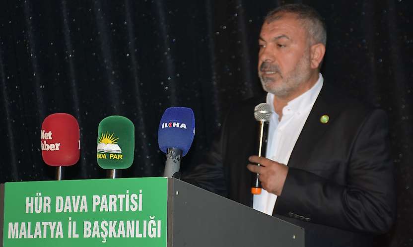 HÜDA PAR Genel Başkan Yardımcısı Demir'den Malatya Kongresinde 'kardeşlik' vurgusu