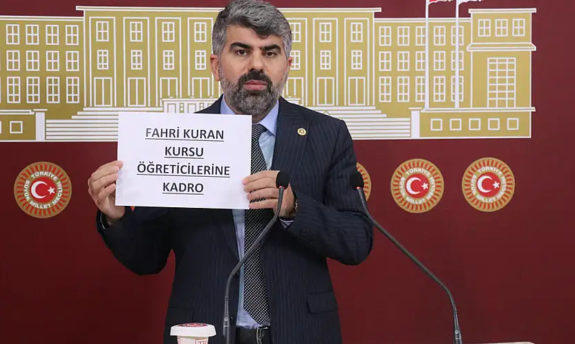 HÜDA PAR'lı Dinç'ten TBMM'de Gençlik ve Mağduriyet Çıkışı