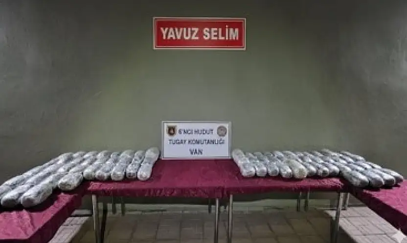 Hudut Birliklerinden Uyuşturucuya Geçit Yok: 102 Kilo Uyuşturucu Madde Ele Geçirildi