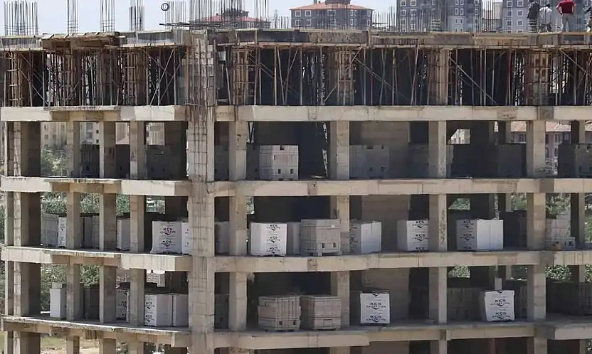 İnşaat üretimi yılı büyümeyle kapattı: Endeks yüzde 7,5 arttı