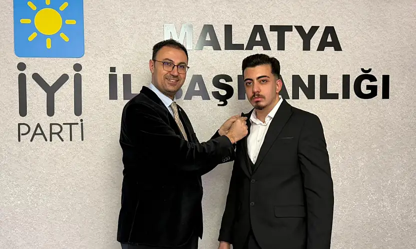 İYİ Parti Malatya'da Gençlik Kolları Başkanlığına Abdülkadir Türk Atandı