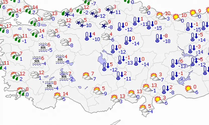 Kar Doğuda, Yağmur Batıda: Hafta Sonu Hava Nasıl Olacak?