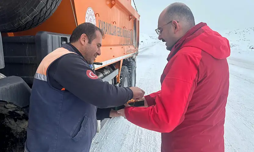 Kaymakam Sungur Karla Mücadele Çalışmalarını Yerinde İnceledi