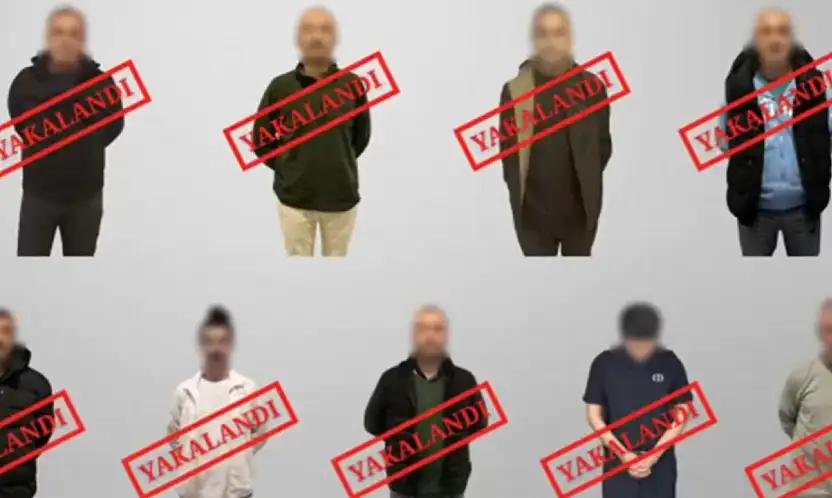 Kırmızı bültenle aranan 9 kişi Türkiye'ye getirildi