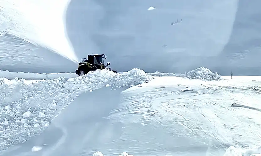 Kırsal ve Dağlık Alanlarda Çığ Uyarısı