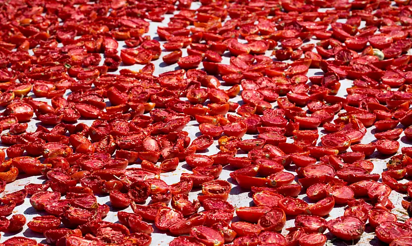 Kuru domates ihracatı 100 milyon doları aştı