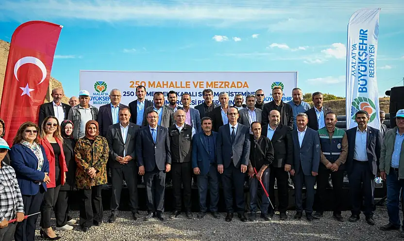 Malatya Büyükşehir'den Sürdürülebilir Tarım İçin Dev Sulama Hamlesi