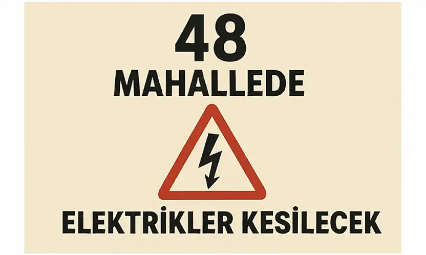 Malatya'da 48 Mahallede Elektrikler Kesilecek