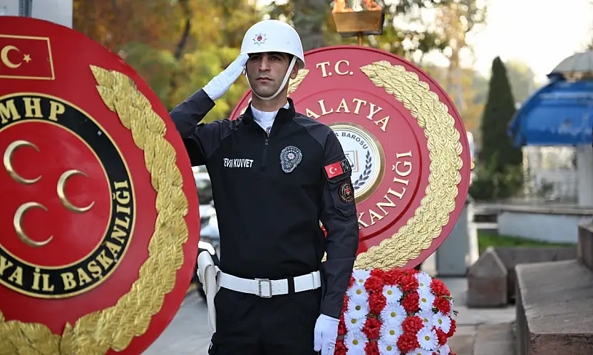 Malatya'da Atatürk, Vefatının 87. Yılında Özlem ve Minnetle Anıldı