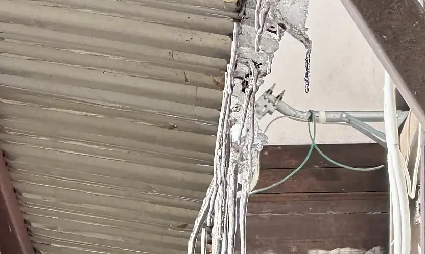 Malatya'da Çatı Oluklarında Buz Alarmı