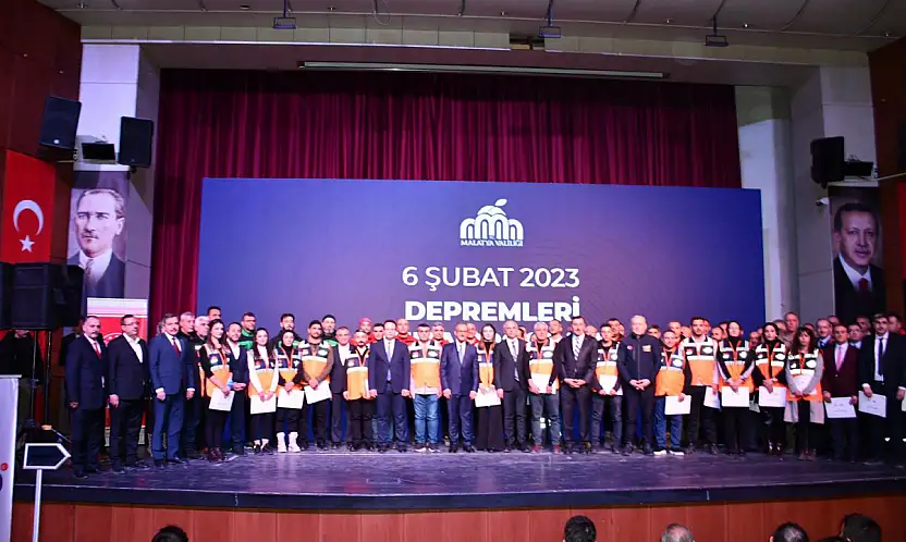 Malatya'da Deprem Sonrası Çalışmalarda 3. Yıl Tablosu Açıklandı