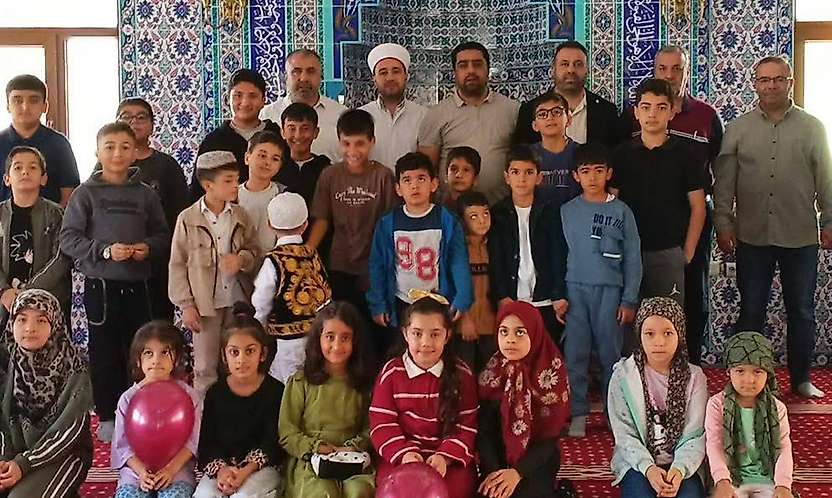 Malatya'da Din Görevlileri Haftası'nda çocuklar unutulmadı