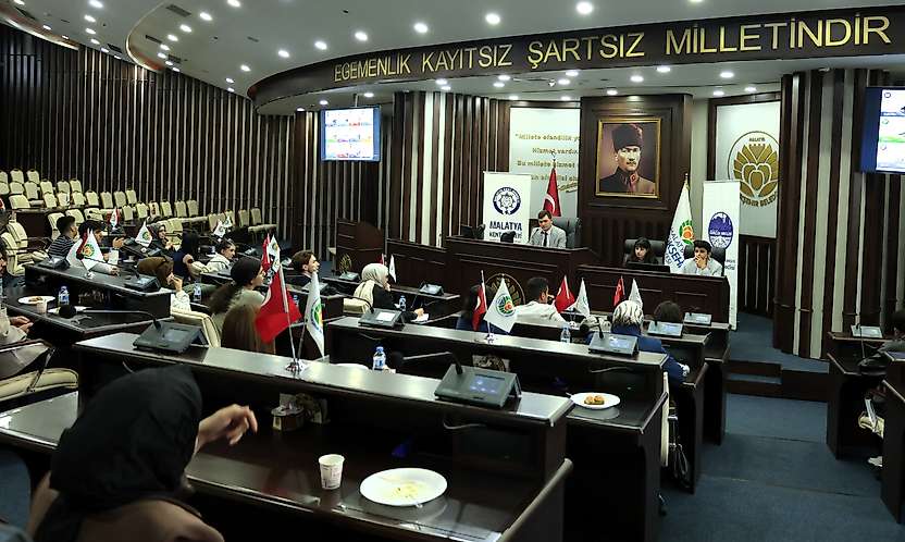 Malatya'da Gençlerin Kent Yönetimindeki Rolü Güçleniyor