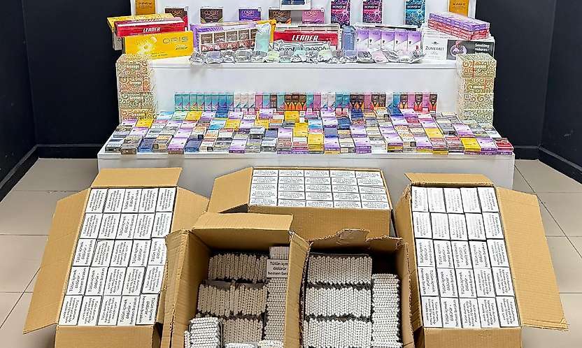 Malatya'da Kaçakçılık Operasyonu: Binlerce Ürün Ele Geçirildi