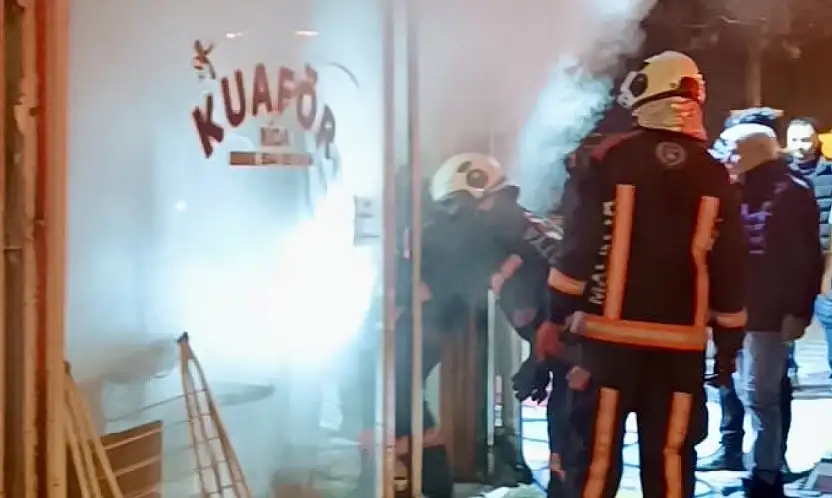 Malatya'da Kuaförde Yangın: Maddi Hasar Oluştu, Can Kaybı Yok