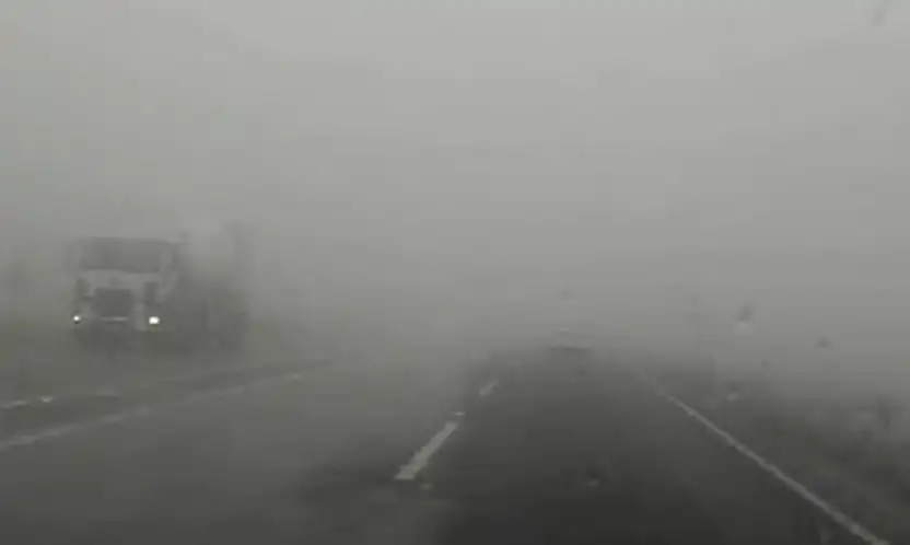 Malatya'da yoğun sis ulaşımı olumsuz etkiledi