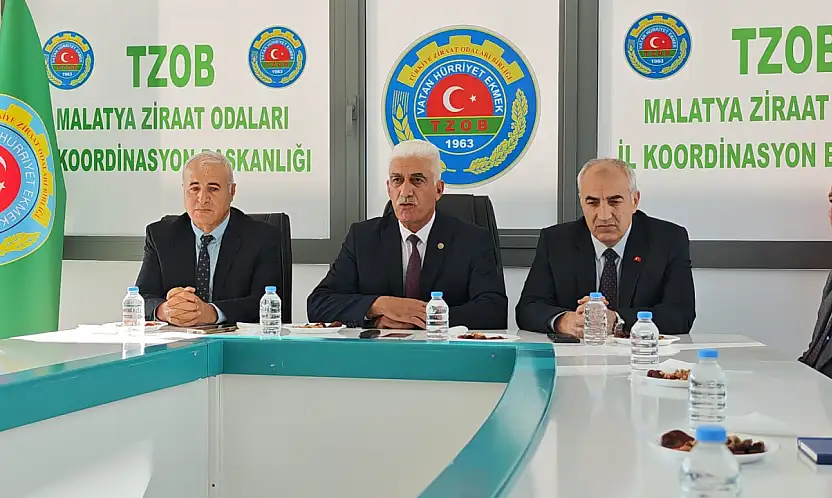 Malatya'da Ziraat Odaları Koordinasyon Toplantısı Gerçekleştirildi