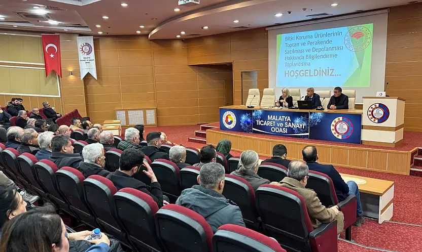 Malatya'da Zirai İlaçlarda B-Reçete Dönemi Anlatıldı