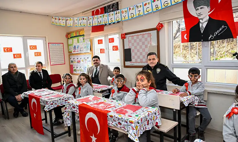 Malatya Emniyetinden Öğrencilere Anlamlı Ziyaret