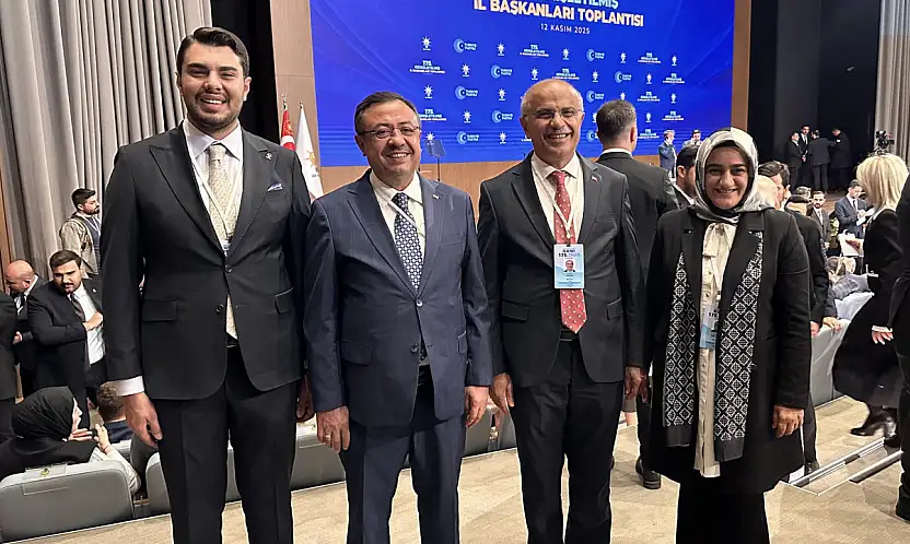 Malatya heyeti Ankara'da: Başkan Sami Er ve AK Parti teşkilatı toplantıya katıldı