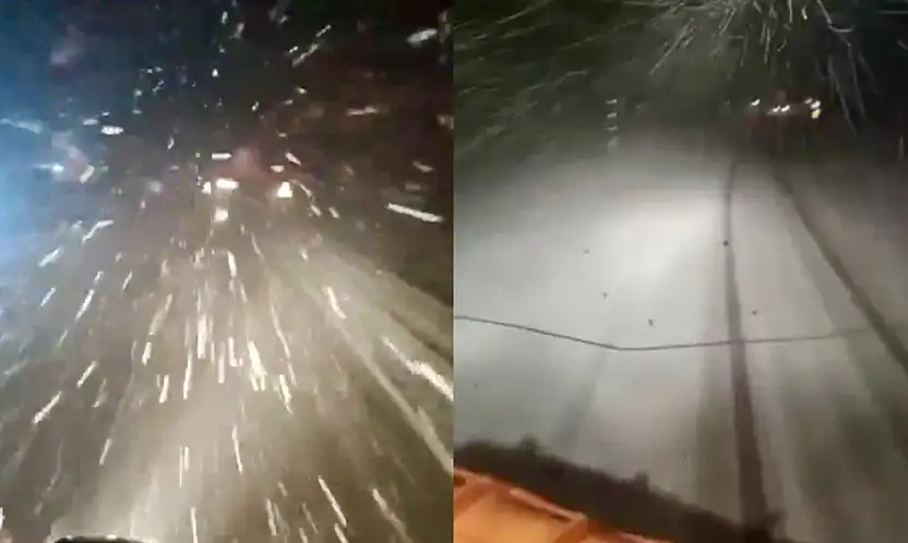 Malatya–Kayseri Yolunda Yoğun Kar Ulaşımı Aksattı