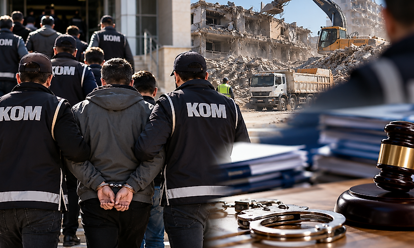 Malatya Merkezli 7 İlde Deprem Yıkımları Operasyonu: 14 Tutuklama