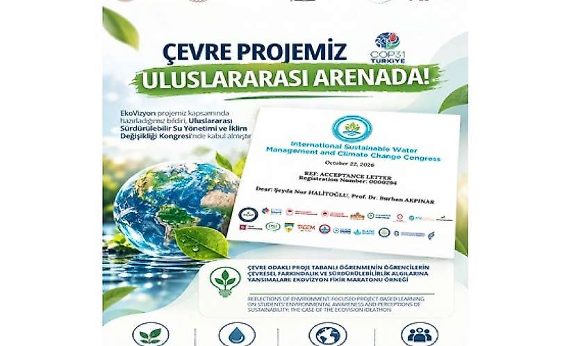 Malatya'nın EkoVizyon Projesi Uluslararası Başarıya İmza Attı