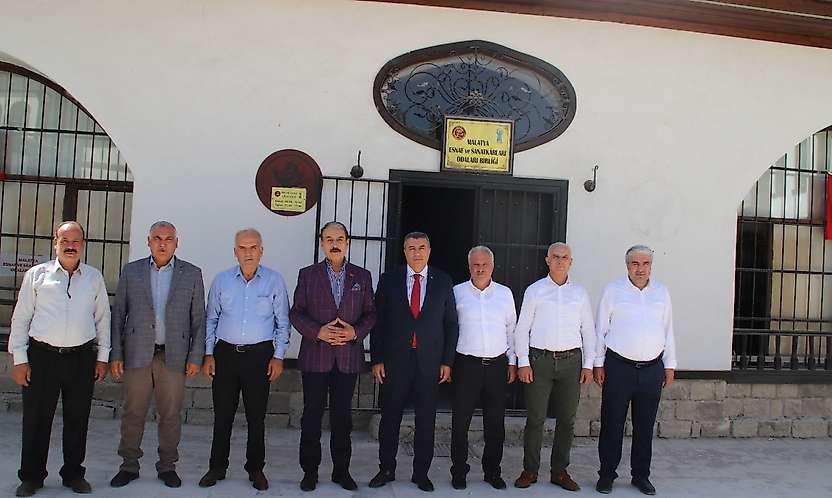 Malatya Ticaret Borsasından MESOB'a Ahilik Haftası ziyareti