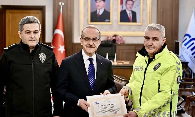 Malatyalı Polise TFF'den Fair Play Ödülü