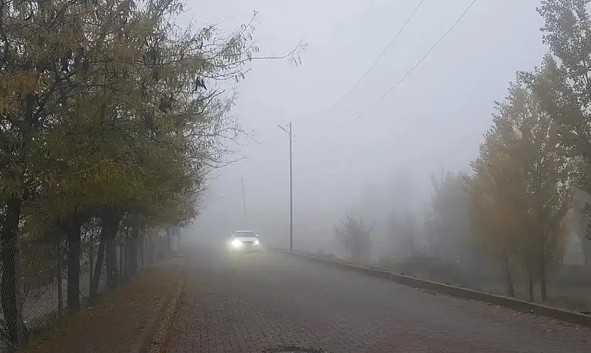 Meteoroloji'den sağanak ve sis uyarısı