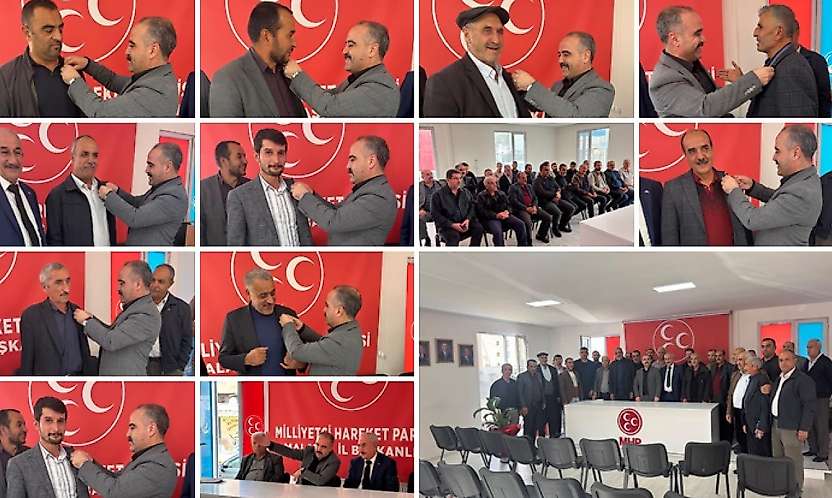 MHP Malatya İl Başkanı Şengönül'den Mamsur Aşireti Mensuplarına Üç Hilal Rozeti