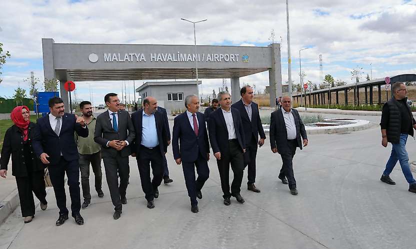 Milletvekili Tüfenkci, Yeni Malatya Havalimanında İncelemelerde Bulundu