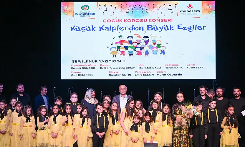 Minik Kalplerden Büyük Ezgiler: Malatya'da Çocuk Korosu Coşkusu