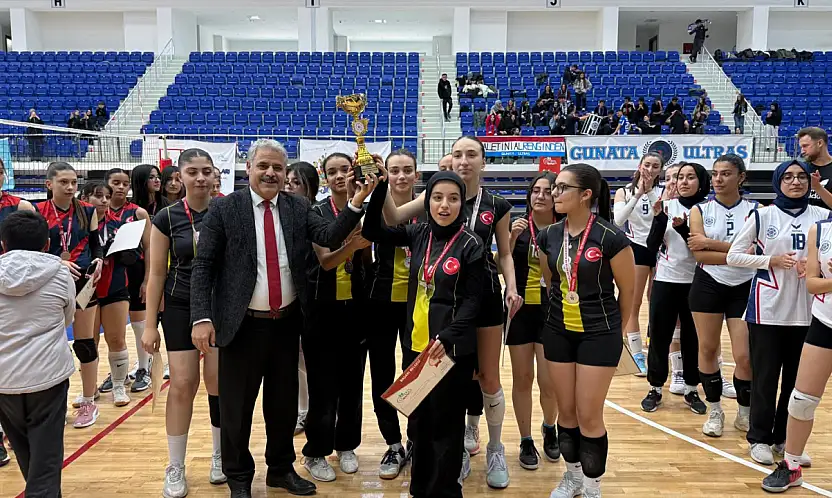 Okul Sporları Voleybol Genç Kızlar İl Birinciliği Tamamlandı