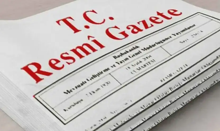 Resmi Gazete'de Bugün