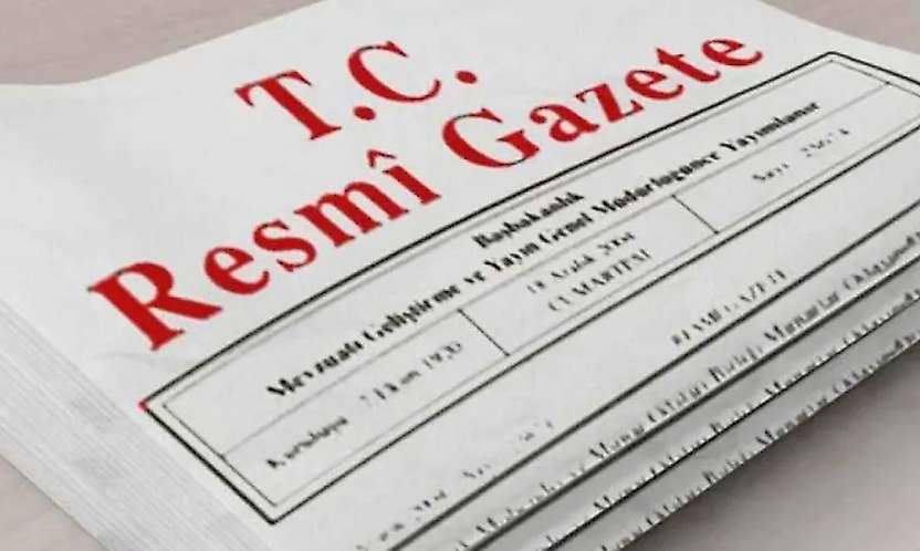 Resmî Gazete'de Bugün