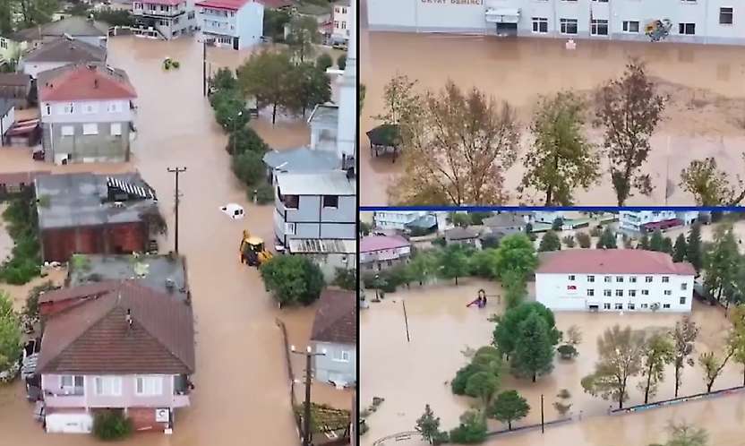 Sel felaketinde can kaybı 8'e yükseldi