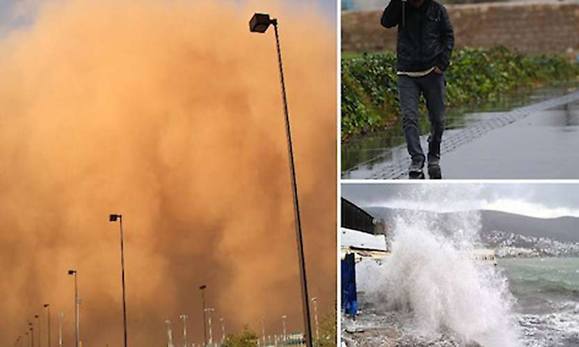 Sıcaklıklar sert düşecek, sağanak yurt genelinde etkili olacak